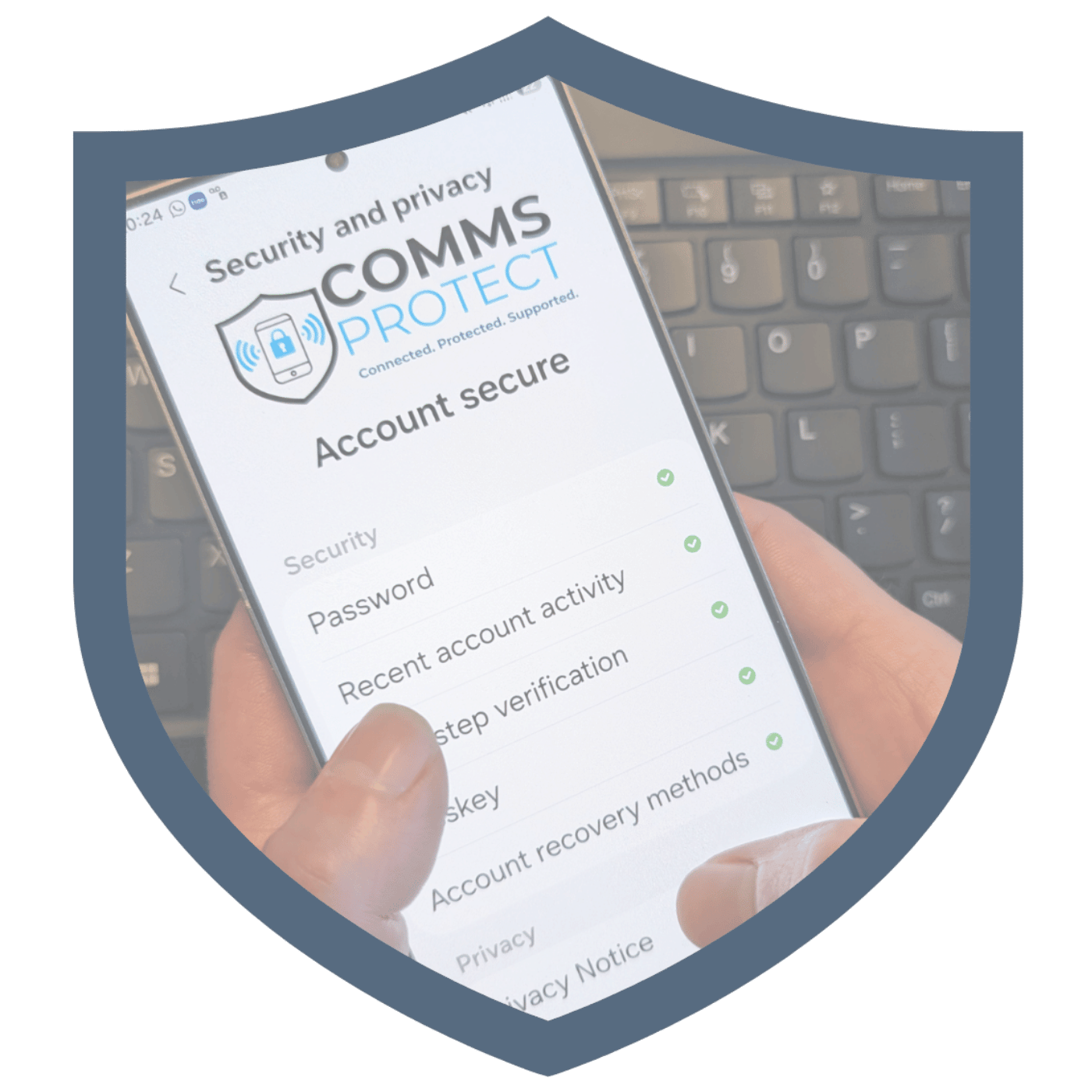 Comms Protect secure device provisioning